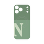 プレミアムパネル with MagSafe［ オリジナル - initial two tone - N green ］