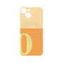 プレミアムパネル with MagSafe［ オリジナル - initial two tone - O orange ］