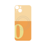 プレミアムパネル with MagSafe［ オリジナル - initial two tone - O orange ］
