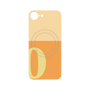 プレミアムパネル with MagSafe［ オリジナル - initial two tone - O orange ］