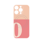 プレミアムパネル with MagSafe［ オリジナル - initial two tone - O pink ］
