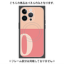 プレミアムパネル with MagSafe［ オリジナル - initial two tone - O pink ］