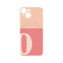 プレミアムパネル with MagSafe［ オリジナル - initial two tone - O pink ］