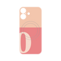プレミアムパネル with MagSafe［ オリジナル - initial two tone - O pink ］