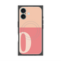 プレミアムパネル with MagSafe［ オリジナル - initial two tone - O pink ］