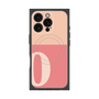 プレミアムパネル with MagSafe［ オリジナル - initial two tone - O pink ］