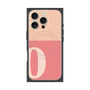 プレミアムパネル with MagSafe［ オリジナル - initial two tone - O pink ］