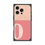 プレミアムパネル with MagSafe［ オリジナル - initial two tone - O pink ］