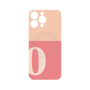 プレミアムパネル with MagSafe［ オリジナル - initial two tone - O pink ］
