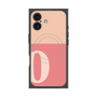 プレミアムパネル with MagSafe［ オリジナル - initial two tone - O pink ］