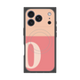 プレミアムパネル with MagSafe［ オリジナル - initial two tone - O pink ］