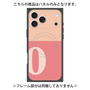 プレミアムパネル with MagSafe［ オリジナル - initial two tone - O pink ］
