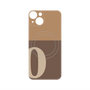 プレミアムパネル with MagSafe［ オリジナル - initial two tone - O brown ］
