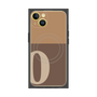 プレミアムパネル with MagSafe［ オリジナル - initial two tone - O brown ］