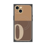 プレミアムパネル with MagSafe［ オリジナル - initial two tone - O brown ］