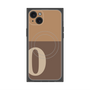 プレミアムパネル with MagSafe［ オリジナル - initial two tone - O brown ］