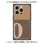 プレミアムパネル with MagSafe［ オリジナル - initial two tone - O brown ］