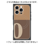 プレミアムパネル with MagSafe［ オリジナル - initial two tone - O brown ］