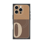 プレミアムパネル with MagSafe［ オリジナル - initial two tone - O brown ］