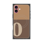 プレミアムパネル with MagSafe［ オリジナル - initial two tone - O brown ］