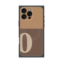 プレミアムパネル with MagSafe［ オリジナル - initial two tone - O brown ］