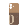 プレミアムパネル with MagSafe［ オリジナル - initial two tone - O brown ］