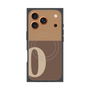 プレミアムパネル with MagSafe［ オリジナル - initial two tone - O brown ］