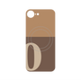 プレミアムパネル with MagSafe［ オリジナル - initial two tone - O brown ］