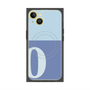 プレミアムパネル with MagSafe［ オリジナル - initial two tone - O blue ］
