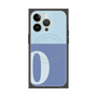 プレミアムパネル with MagSafe［ オリジナル - initial two tone - O blue ］