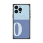 プレミアムパネル with MagSafe［ オリジナル - initial two tone - O blue ］