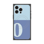 プレミアムパネル with MagSafe［ オリジナル - initial two tone - O blue ］