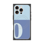 プレミアムパネル with MagSafe［ オリジナル - initial two tone - O blue ］