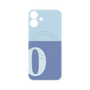 プレミアムパネル with MagSafe［ オリジナル - initial two tone - O blue ］