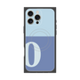プレミアムパネル with MagSafe［ オリジナル - initial two tone - O blue ］