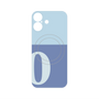 プレミアムパネル with MagSafe［ オリジナル - initial two tone - O blue ］