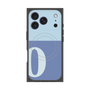 プレミアムパネル with MagSafe［ オリジナル - initial two tone - O blue ］