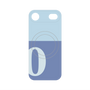 プレミアムパネル with MagSafe［ オリジナル - initial two tone - O blue ］