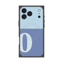 プレミアムパネル with MagSafe［ オリジナル - initial two tone - O blue ］