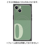 プレミアムパネル with MagSafe［ オリジナル - initial two tone - O green ］