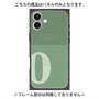 プレミアムパネル with MagSafe［ オリジナル - initial two tone - O green ］