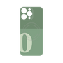プレミアムパネル with MagSafe［ オリジナル - initial two tone - O green ］
