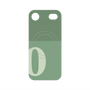 プレミアムパネル with MagSafe［ オリジナル - initial two tone - O green ］