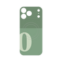 プレミアムパネル with MagSafe［ オリジナル - initial two tone - O green ］