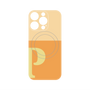 プレミアムパネル with MagSafe［ オリジナル - initial two tone - P orange ］