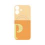 プレミアムパネル with MagSafe［ オリジナル - initial two tone - P orange ］