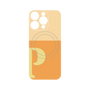 プレミアムパネル with MagSafe［ オリジナル - initial two tone - P orange ］