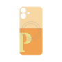 プレミアムパネル with MagSafe［ オリジナル - initial two tone - P orange ］