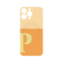 プレミアムパネル with MagSafe［ オリジナル - initial two tone - P orange ］