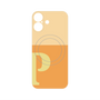 プレミアムパネル with MagSafe［ オリジナル - initial two tone - P orange ］